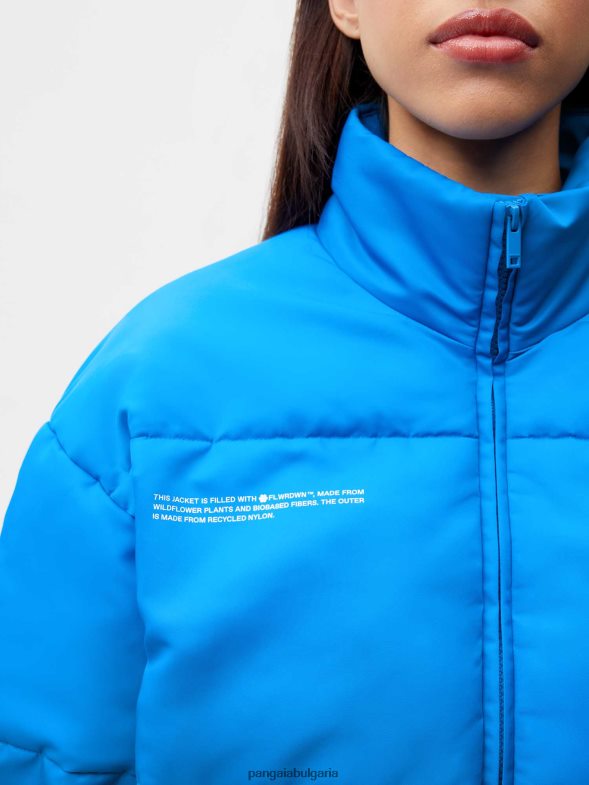 flwrdwn бомбър яке Жени B6HPP0447 лазурно синьо Pangaia дрехи