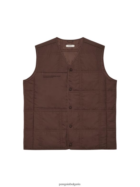 flwrdwn ватирана жилетка Жени B6HPP0455 кестеняво кафяво Pangaia дрехи
