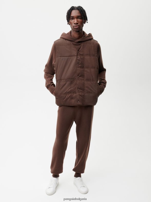 flwrdwn ватирана жилетка Жени B6HPP0455 кестеняво кафяво Pangaia дрехи