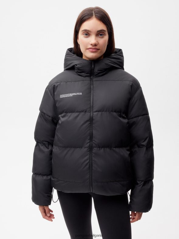 flwrdwn двустранно яке Жени B6HPP0462 черен Pangaia дрехи