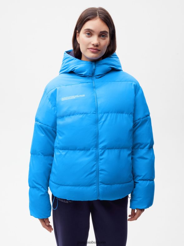 flwrdwn двустранно яке Жени B6HPP0463 морско синьо/кобалтово синьо Pangaia дрехи