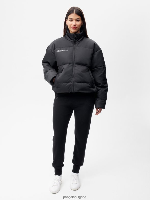 flwrdwn бомбър яке Жени B6HPP0467 черен Pangaia дрехи