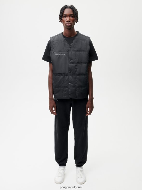 flwrdwn ватирана жилетка Жени B6HPP0478 черен Pangaia дрехи