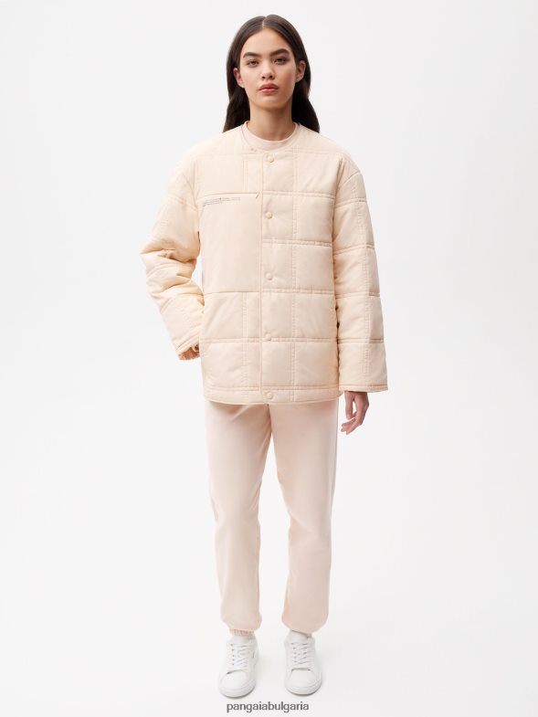 flwrdwn ватирано яке без яка Жени B6HPP0483 пясък Pangaia дрехи