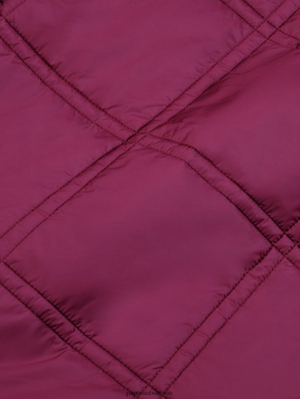 flwrdwn ватирано яке без яка Жени B6HPP0490 слива лилаво Pangaia дрехи