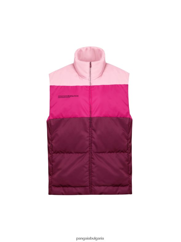 flwrdwn gilet Жени B6HPP0443 слива лилаво Pangaia дрехи