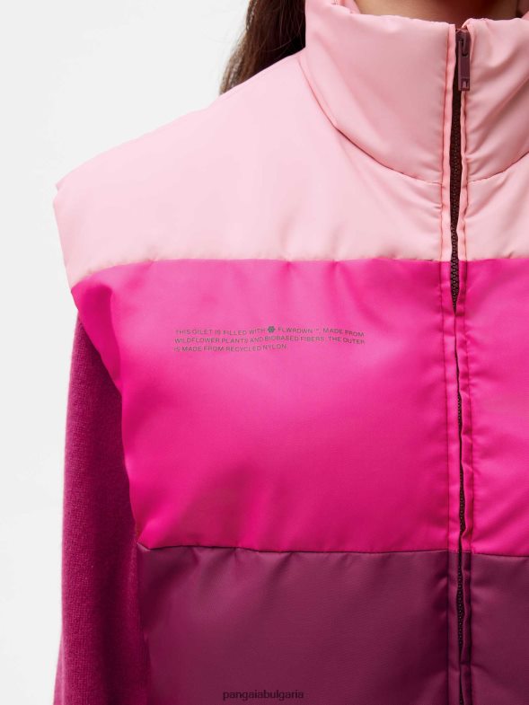 flwrdwn gilet Жени B6HPP0443 слива лилаво Pangaia дрехи