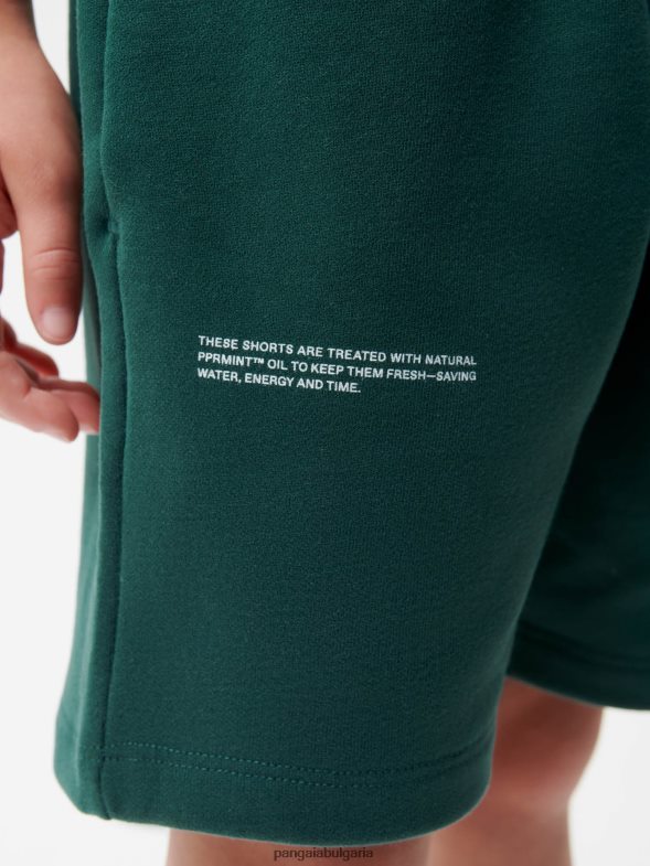 365 дълги шорти деца B6HPP0622 листно зелено Pangaia дрехи