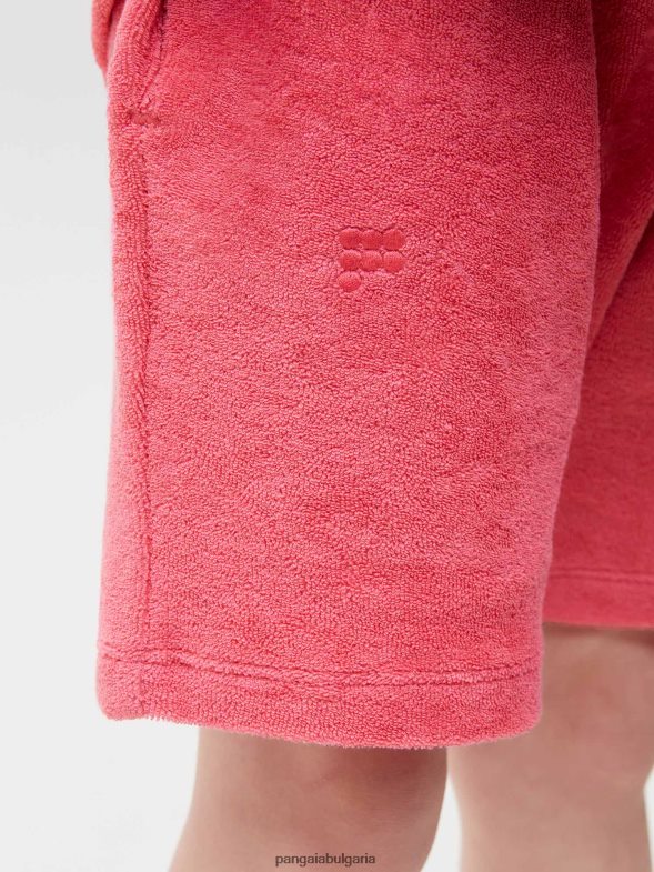 хавлиени шорти деца B6HPP0615 лотосово розово Pangaia дрехи