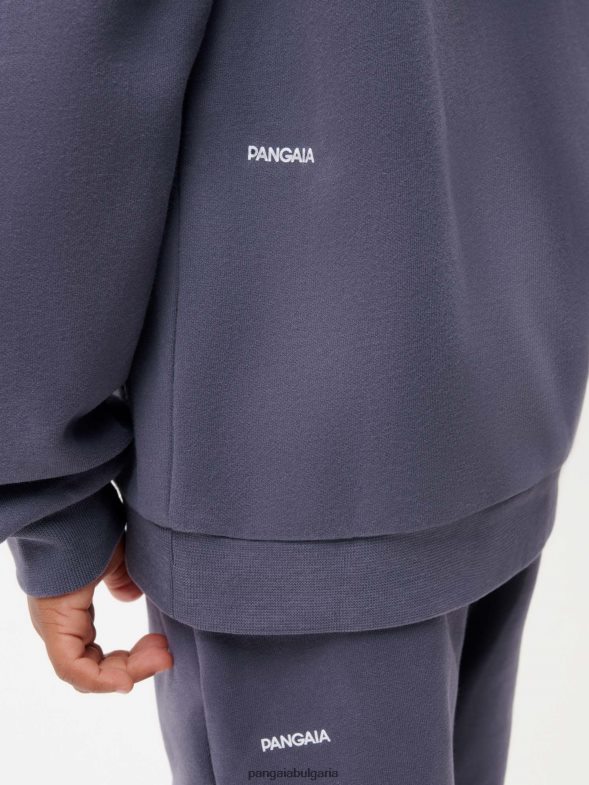 365 качулка деца B6HPP0539 шисти синьо Pangaia дрехи