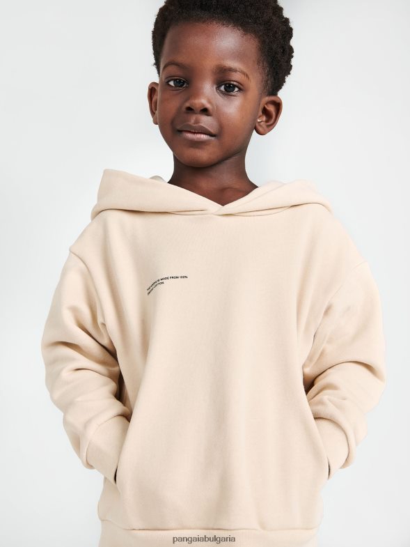 365 качулка деца B6HPP0551 пясък Pangaia дрехи