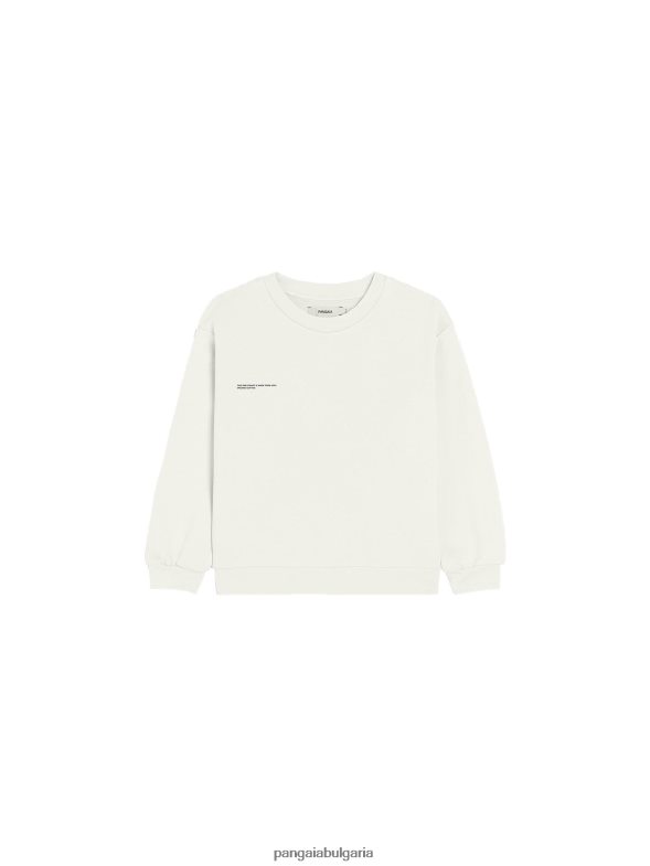 365 суичър деца B6HPP0573 почти бял Pangaia дрехи