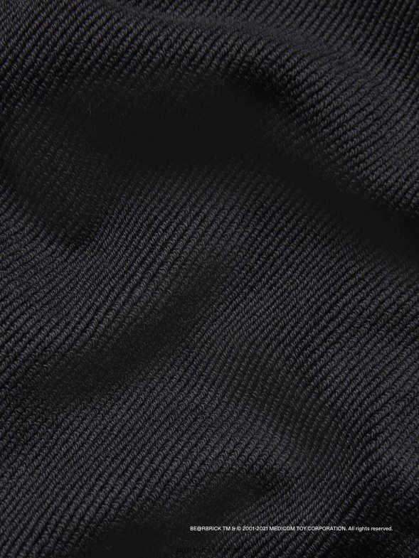 x haroshi be@rbrick hoodie деца B6HPP0546 черен Pangaia дрехи