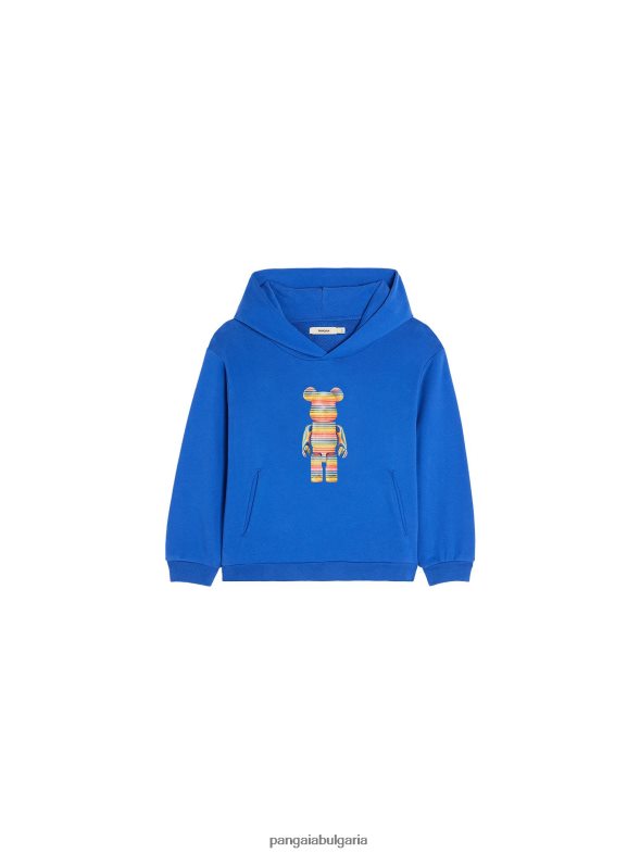 x haroshi be@rbrick hoodie деца B6HPP0563 кобалтово синьо Pangaia дрехи