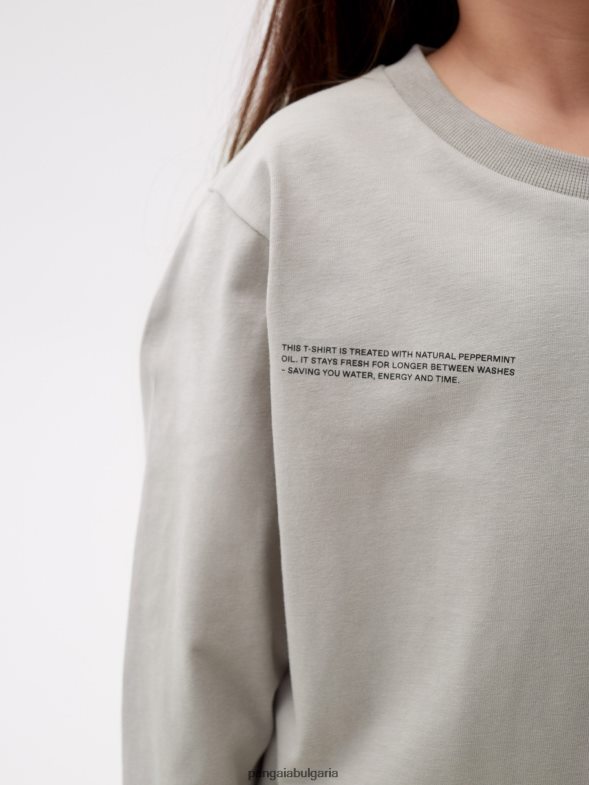 365 тениска с дълъг ръкав деца B6HPP0605 камък Pangaia дрехи