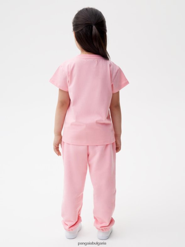 365 pprmint тениска ядро деца B6HPP0587 сакура розово Pangaia дрехи