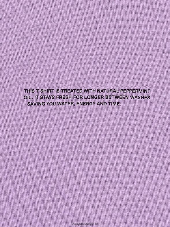 365 pprmint тениска ядро деца B6HPP0590 орхидея лилаво Pangaia дрехи