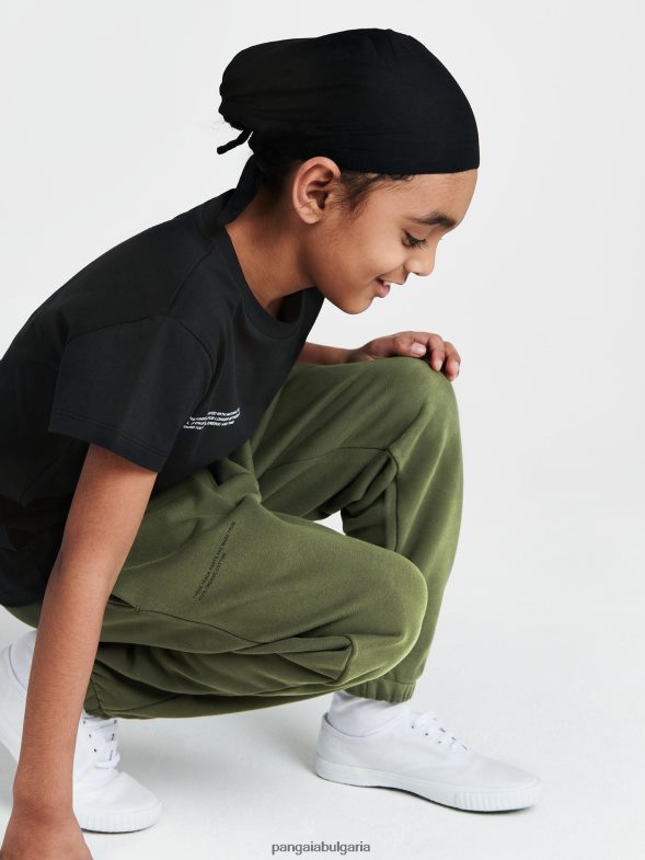 365 pprmint тениска ядро деца B6HPP0592 черен Pangaia дрехи