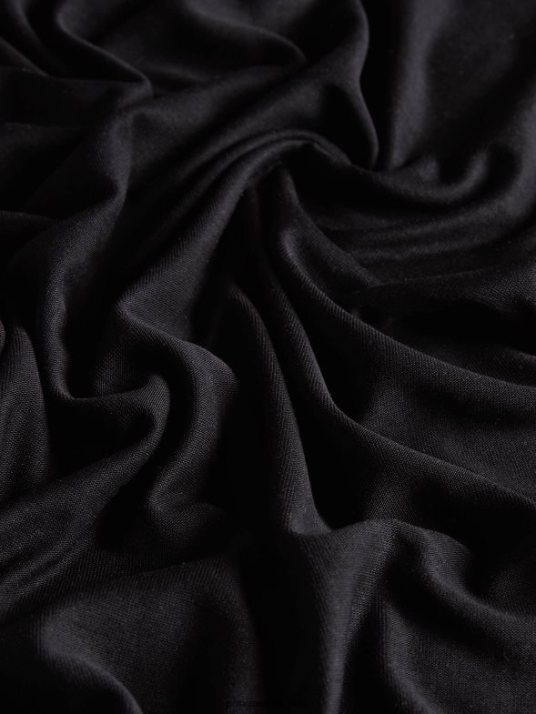 чиста тениска с дълъг ръкав c-fiber мъже B6HPP0517 черен Pangaia дрехи