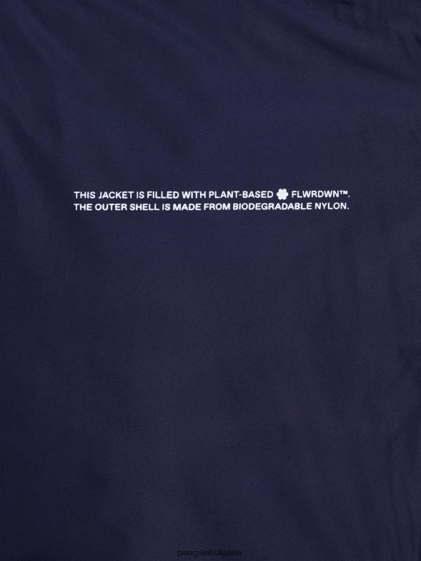 пухено яке flwrdwn lite мъже B6HPP0536 тъмносин Pangaia дрехи