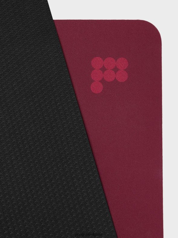 постелка за йога унисекс B6HPP0417 режете лилаво Pangaia аксесоари