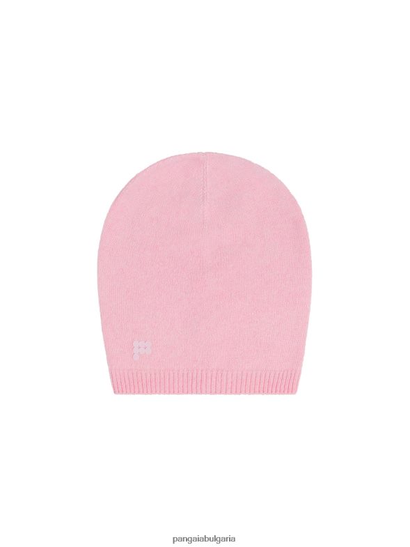 шапка от рециклиран кашмир унисекс B6HPP0503 сакура розово Pangaia аксесоари