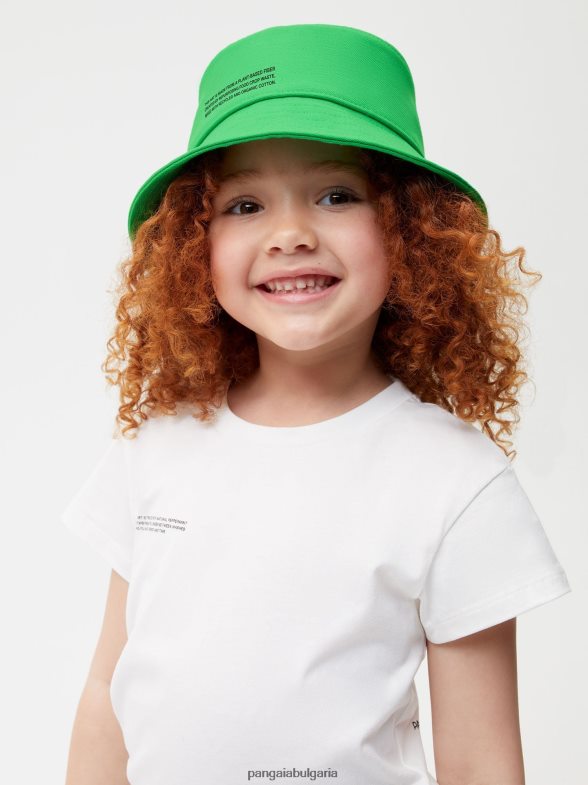 платнена шапка от маслодаен коноп унисекс B6HPP0658 нефритено зелено Pangaia аксесоари