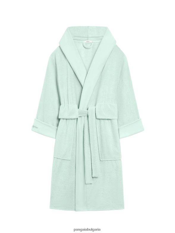 халат за баня унисекс B6HPP0660 зелена лагуна Pangaia аксесоари