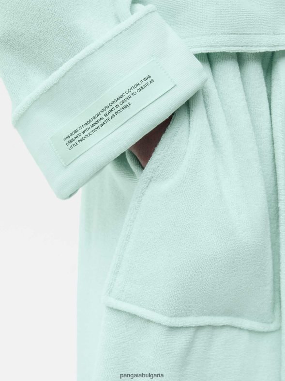 халат за баня унисекс B6HPP0660 зелена лагуна Pangaia аксесоари