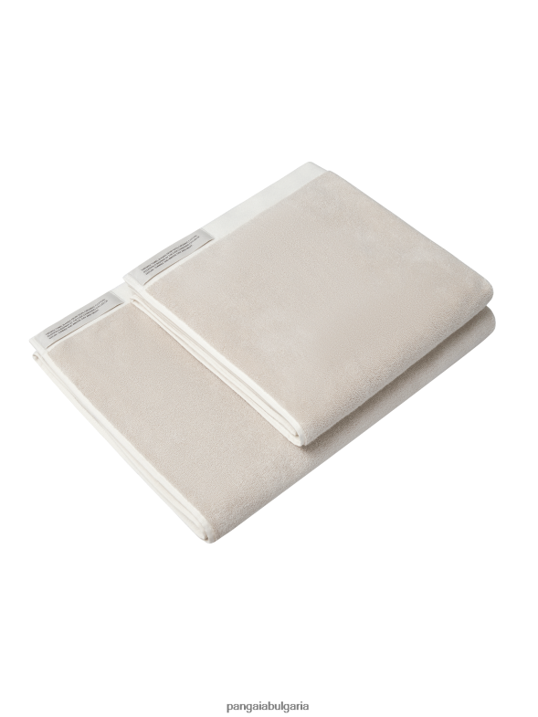 голяма кърпа за баня унисекс B6HPP0664 варовик Pangaia аксесоари