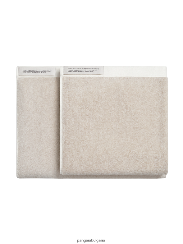 средна кърпа за баня унисекс B6HPP0665 варовик Pangaia аксесоари