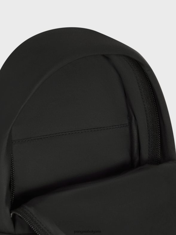 найлонова чанта за кръст унисекс B6HPP0670 черен Pangaia аксесоари