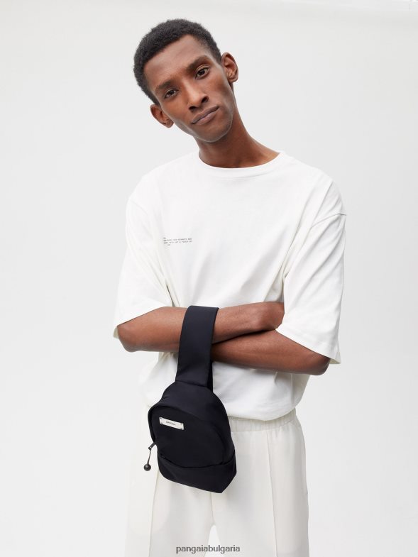 мини раница унисекс B6HPP0671 черен Pangaia аксесоари