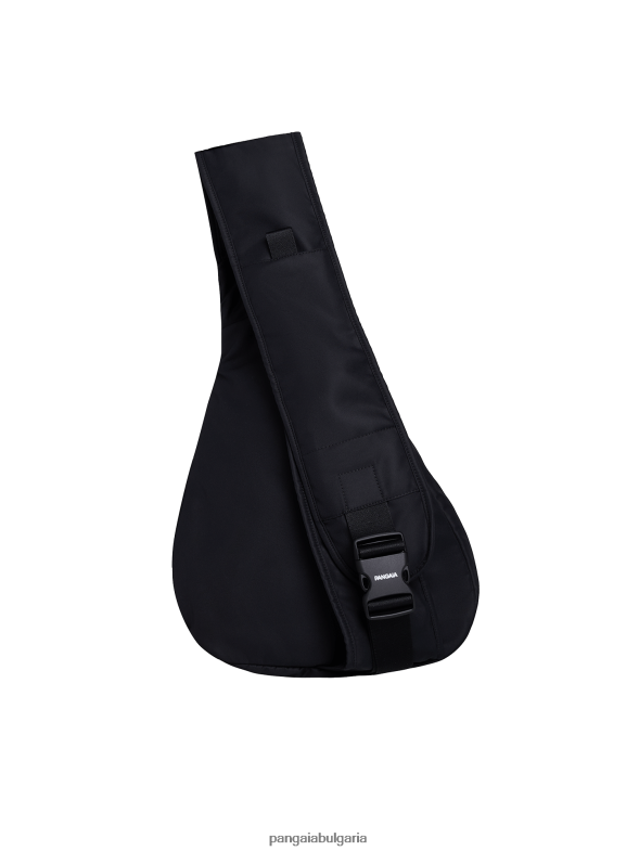 засилено разграждане найлонова малка кръстосана чанта унисекс B6HPP0673 черен Pangaia аксесоари