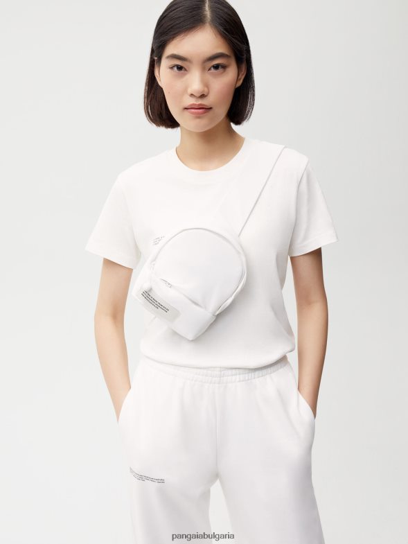 найлонова чанта за кръст унисекс B6HPP0674 почти бял Pangaia аксесоари