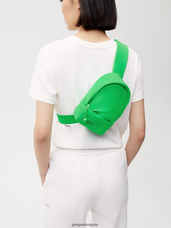 найлонова чанта за кръст унисекс B6HPP0675 нефритено зелено Pangaia аксесоари