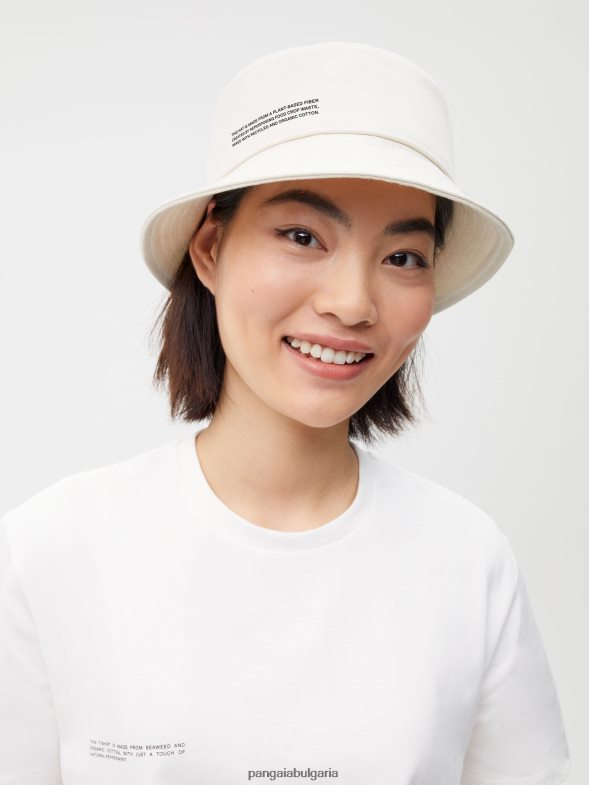 маслодайна шапка от коноп унисекс B6HPP0691 екрю слонова кост Pangaia аксесоари