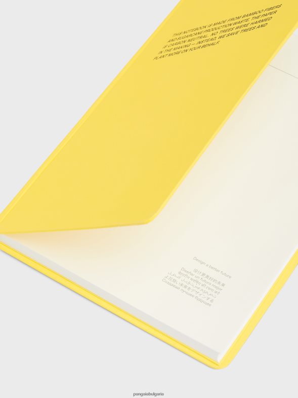 дърво безплатна тетрадка унисекс B6HPP0695 шафраново жълто Pangaia аксесоари