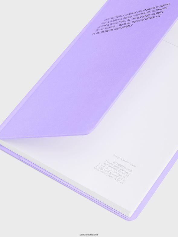 дърво безплатна тетрадка унисекс B6HPP0697 орхидея лилаво Pangaia аксесоари