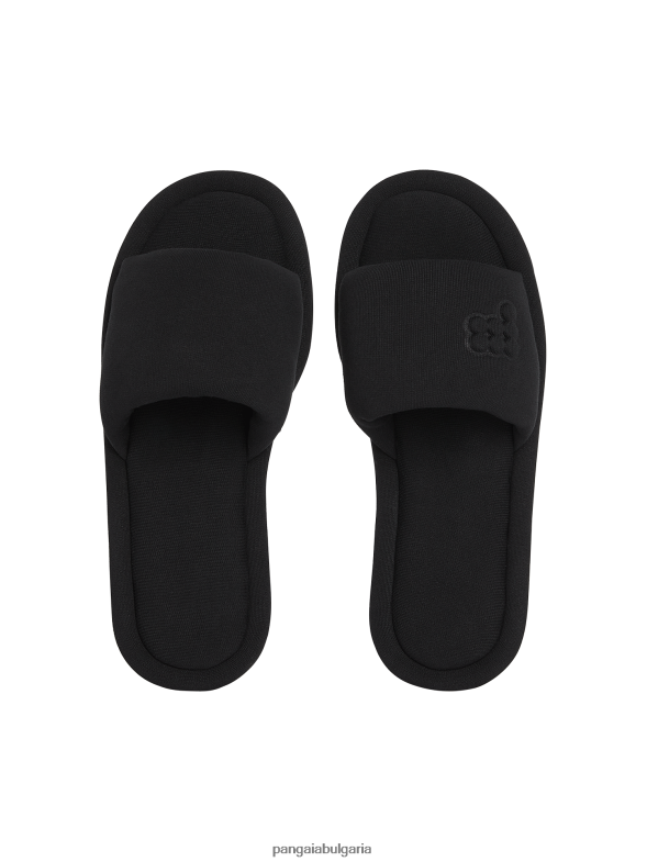 чехли от трико унисекс B6HPP0432 черен Pangaia обувки