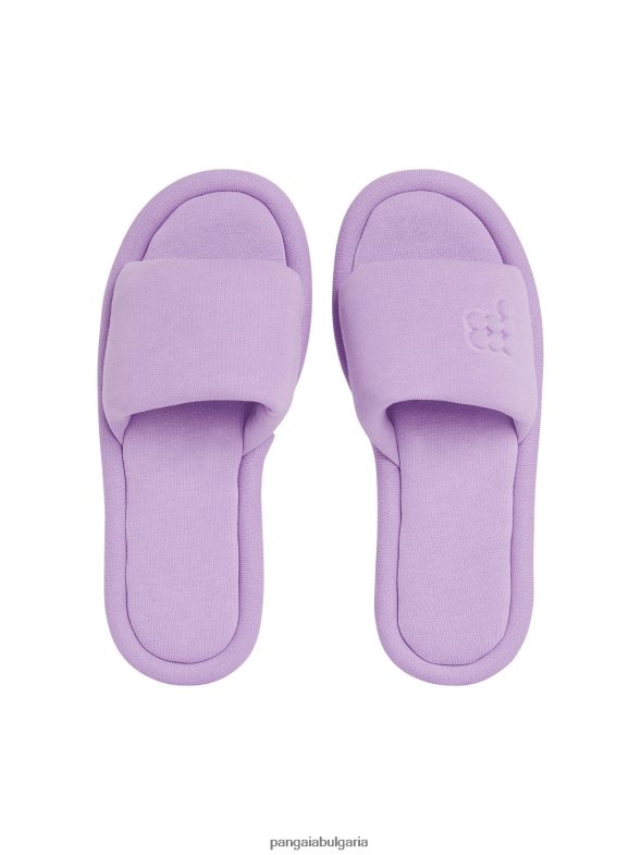 чехли от трико унисекс B6HPP0438 орхидея лилаво Pangaia обувки